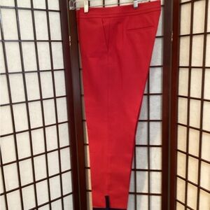 2 Pair NWT Talbots Women’s Red & Navy Crop Trousers. Size 10
